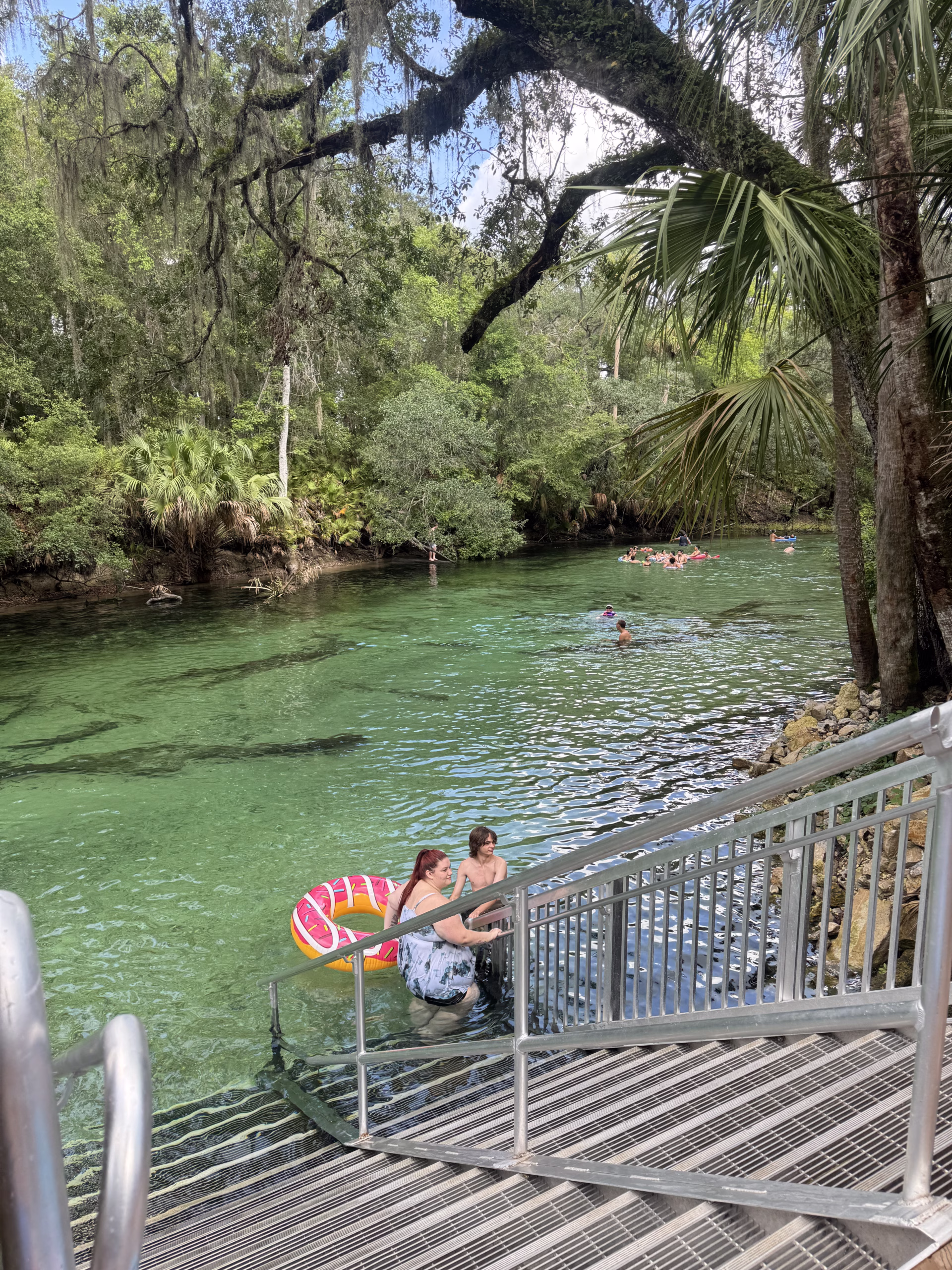 Swimming at Blue Springs State Park